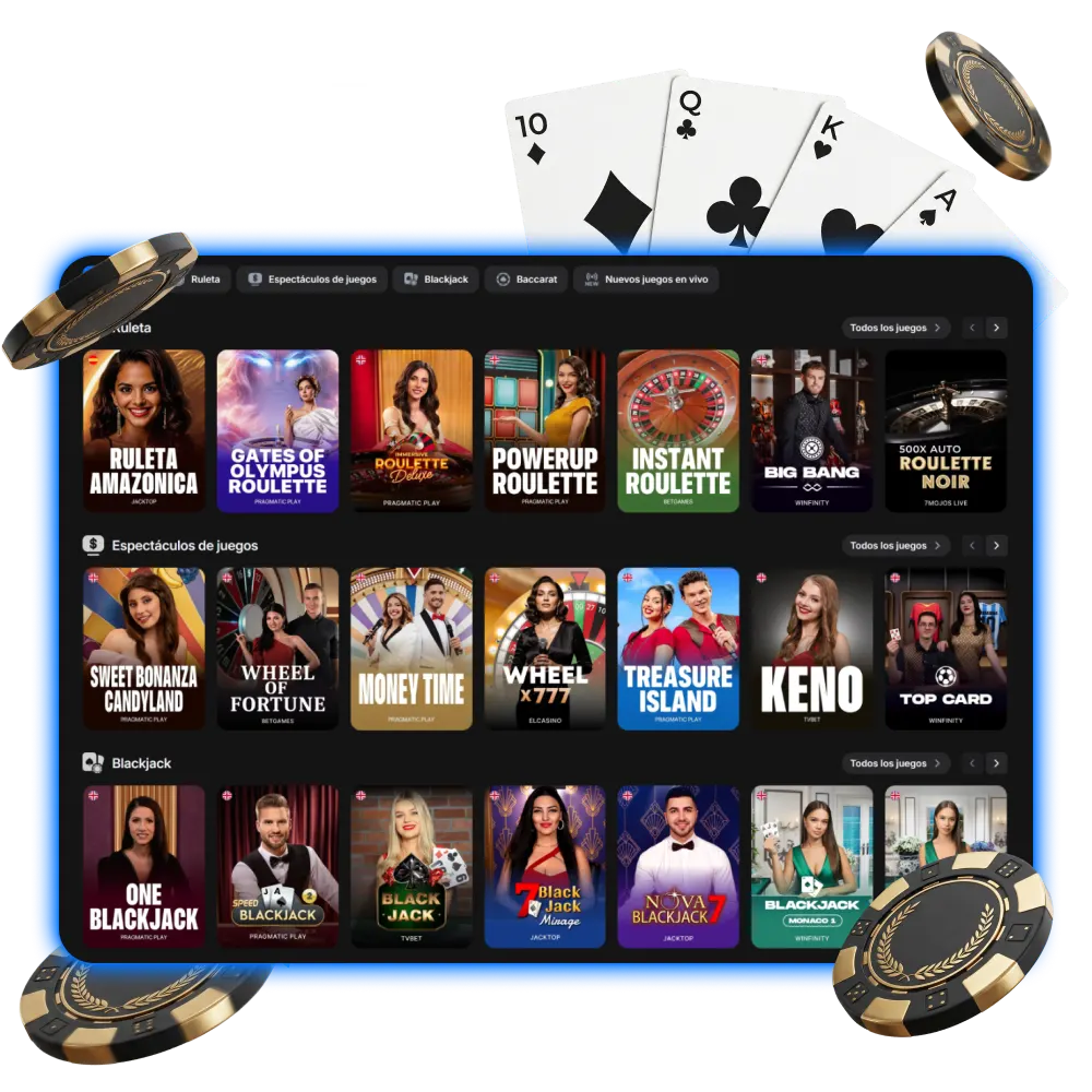 Disfruta de la emoción del Casino en Vivo con crupieres reales en 1win.