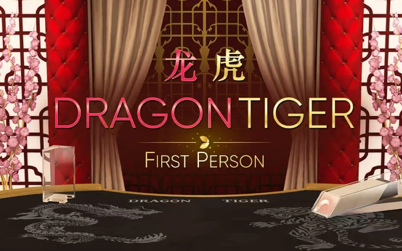 Experimenta la emoción de Dragon Tiger en el casino en vivo 1win.