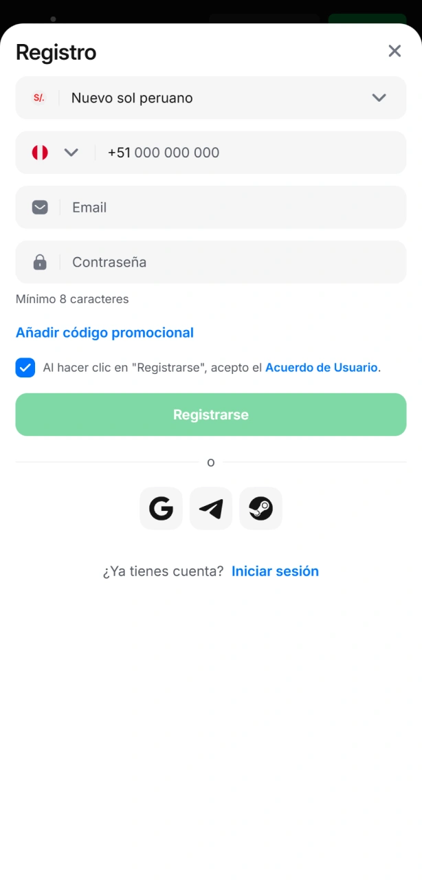 Crear una cuenta en la plataforma 1win para apostar en tenis.